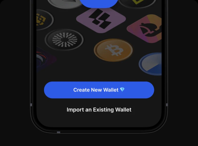 Download Veron Wallet mobile app from App Store and Google Play